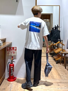「アイテム（ショルダーバッグ）」を使った、おのさん（メンズ・175cm・20代）の夏コーディネート
