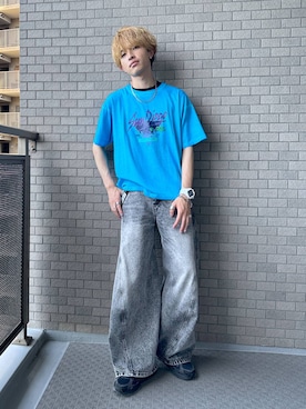「HARE（ハレ）のアイテム」を使った、おのさん（メンズ・175cm）の夏コーディネート