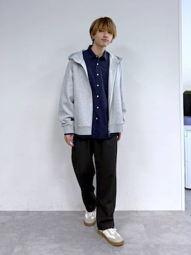 おのさん（メンズ・175cm）の春コーディネート