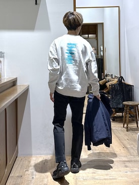 「GLOBAL WORK（グローバルワーク）のアイテム（ブルゾン）」を使った、おのさん（メンズ・175cm）の冬コーディネート