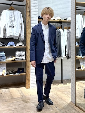 「アイテム（その他シューズ）」を使った、おのさん（メンズ・175cm・20代）の秋コーディネート