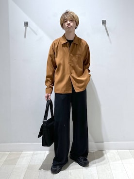 おのさん（メンズ・175cm）の春コーディネート