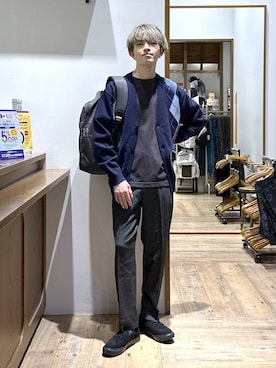 「デート/ロマンティック」｜「アイテム（その他シューズ）」を使った、おのさん（メンズ・175cm）の冬コーディネート