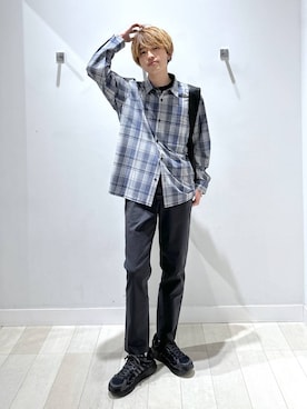 おのさん（メンズ・175cm）の春コーディネート