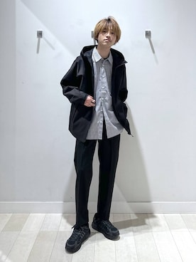 「GLOBAL WORK（グローバルワーク）のアイテム（ブルゾン）」を使った、おのさん（メンズ・175cm）の春コーディネート
