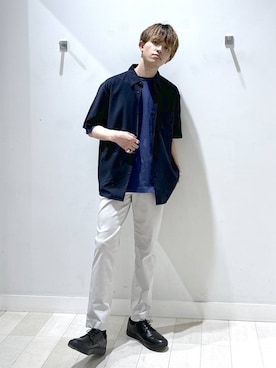 おのさん（メンズ・175cm）の春コーディネート