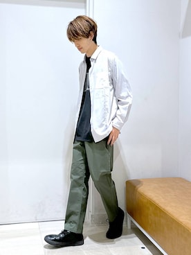 おのさん（メンズ・175cm・20代）の春コーディネート