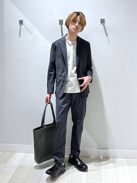 おのさん（メンズ・175cm）の春コーディネート