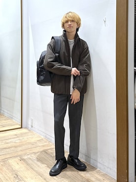 「アイテム（その他シューズ）」を使った、おのさん（メンズ・175cm）の秋コーディネート