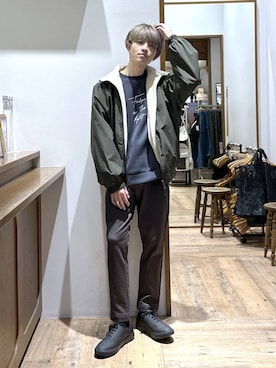 おのさん（メンズ・175cm）の冬コーディネート