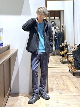 「GLOBAL WORK（グローバルワーク）のアイテム（ブルゾン）」を使った、おのさん（メンズ・175cm）の冬コーディネート