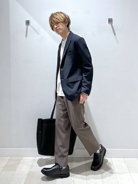 「GLOBAL WORK（グローバルワーク）のアイテム（トップス）」を使った、おのさん（メンズ・175cm）の春コーディネート