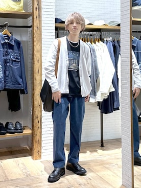 「アイテム（その他シューズ）」を使った、おのさん（メンズ・175cm）の秋コーディネート