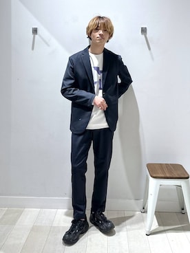 おのさん(メンズ・175cm)の春コーディネート