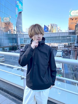 「GLOBAL WORK（グローバルワーク）のアイテム（ブルゾン）」を使った、おのさん（メンズ・175cm）の春コーディネート