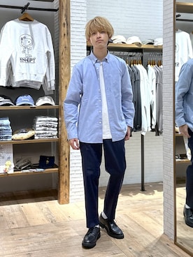 「アイテム（その他シューズ）」を使った、おのさん（メンズ・175cm・20代）の秋コーディネート
