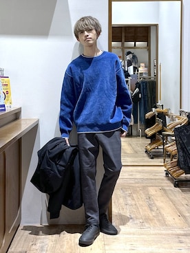 「旅行」｜おのさん（メンズ・175cm）の冬コーディネート