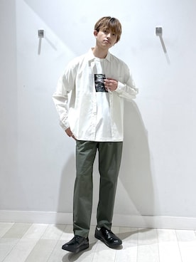 「旅行」｜おのさん（メンズ・175cm）の春コーディネート