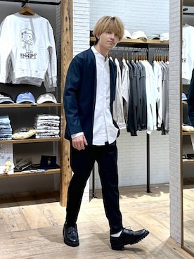 「アイテム（その他シューズ）」を使った、おのさん（メンズ・175cm・20代）の秋コーディネート