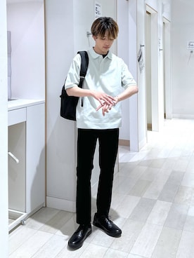 おのさん（メンズ・175cm）の春コーディネート