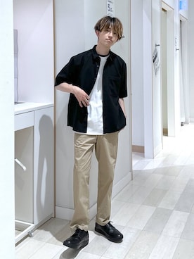おのさん（メンズ・175cm）の春コーディネート