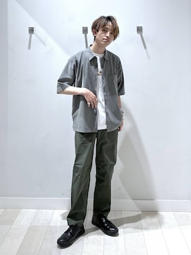 おのさん（メンズ・175cm）の春コーディネート