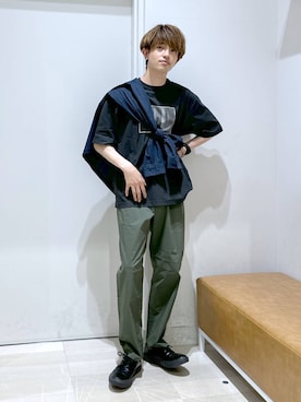 おのさん（メンズ・175cm・20代）の春コーディネート