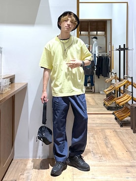 おのさん（メンズ・175cm）の夏コーディネート