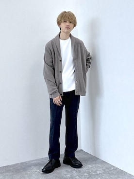「アイテム（その他シューズ）」を使った、おのさん（メンズ・175cm・20代）の秋コーディネート