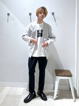 おのさん（メンズ・175cm）の春コーディネート