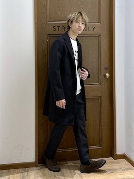 「GLOBAL WORK（グローバルワーク）のアイテム」を使った、おのさん（メンズ・175cm）の春コーディネート