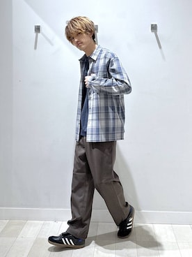 おのさん（メンズ・175cm）の春コーディネート