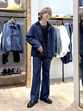「アイテム（その他シューズ）」を使った、おのさん（メンズ・175cm）の秋コーディネート