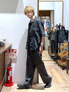 「アイテム（シューズ）」を使った、おのさん（メンズ・175cm・20代）の夏コーディネート