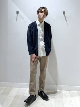 「GLOBAL WORK（グローバルワーク）のアイテム（トップス）」を使った、おのさん（メンズ・175cm）の春コーディネート