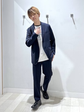 おのさん（メンズ・175cm）の春コーディネート