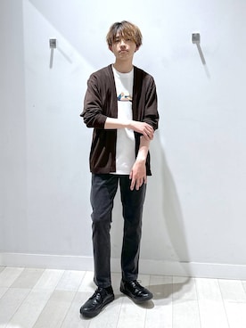 おのさん(メンズ・175cm)の春コーディネート