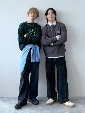 「アイテム（フォーマルスーツ/小物）」を使った、おのさん（メンズ・175cm・20代）の秋コーディネート