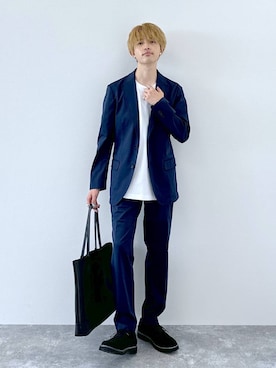 「アイテム（その他シューズ）」を使った、おのさん（メンズ・175cm・20代）の秋コーディネート