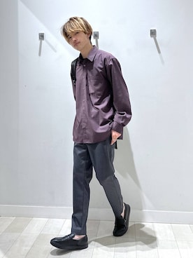 「GLOBAL WORK（グローバルワーク）のアイテム（トップス）」を使った、おのさん（メンズ・175cm）の春コーディネート