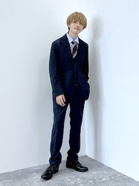 「アイテム（テーラードジャケット）」を使った、おのさん（メンズ・175cm）の秋コーディネート
