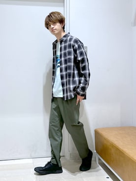 おのさん（メンズ・175cm・20代）の春コーディネート