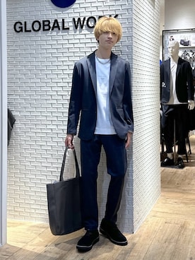 「アイテム（その他シューズ）」を使った、おのさん（メンズ・175cm・20代）の秋コーディネート