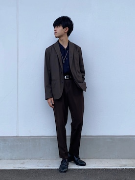 おのさん（メンズ・174cm）の秋コーディネート