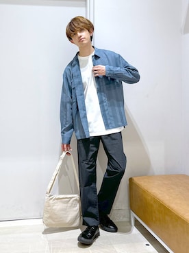 おのさん（メンズ・175cm・20代）の春コーディネート