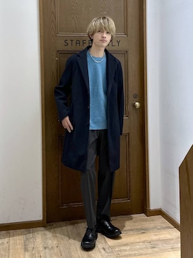 おのさん（メンズ・175cm）の冬コーディネート