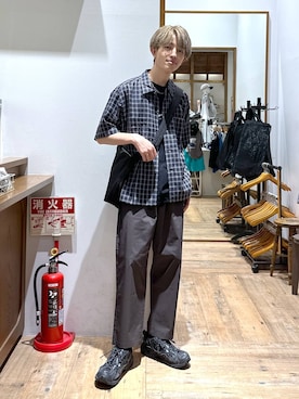 おのさん（メンズ・175cm）の夏コーディネート