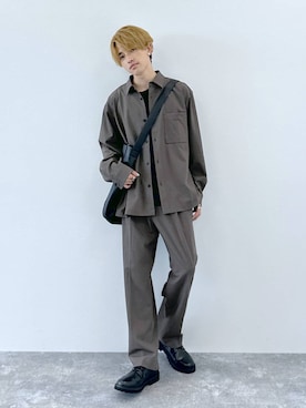 「アイテム（その他シューズ）」を使った、おのさん（メンズ・175cm・20代）の秋コーディネート