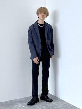 「アイテム（その他シューズ）」を使った、おのさん（メンズ・175cm・20代）の秋コーディネート