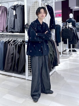 「GLOBAL WORK（グローバルワーク）のアイテム（トップス）」を使った、おのさん（メンズ・175cm）の秋コーディネート